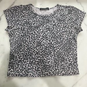Brandy Melville Ashlyn Leopard Top